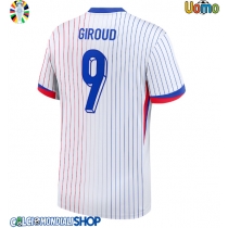 Maglie da calcio Francia Olivier Giroud #9 Seconda Maglia Europei 2024 Manica Corta